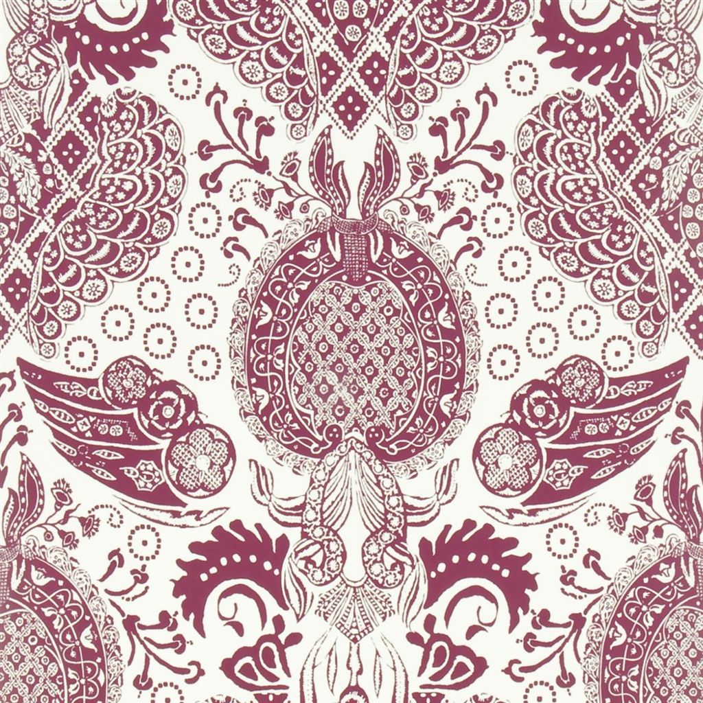 Marseille - Grenat Wallpaper