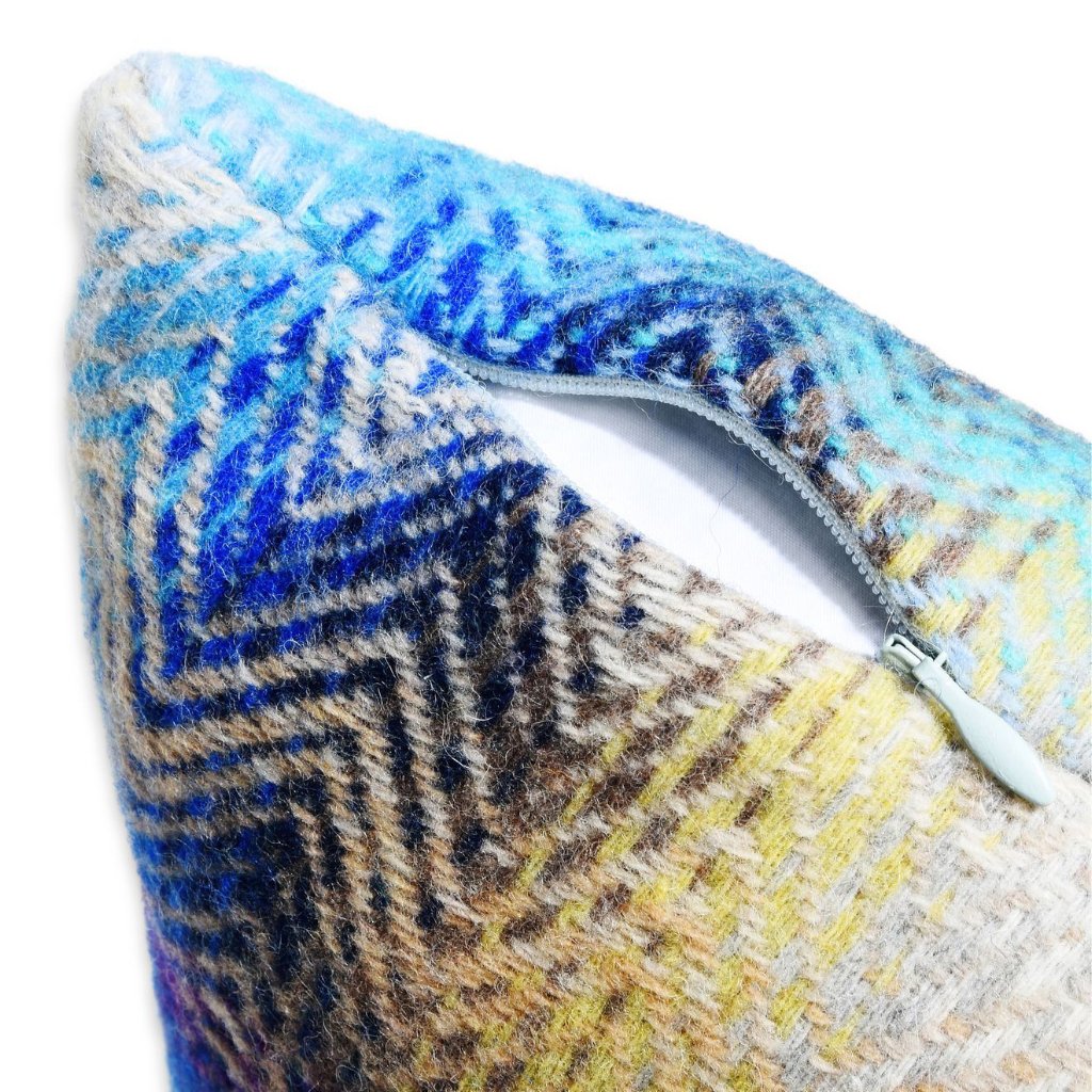 Cojín Montgomery Azul