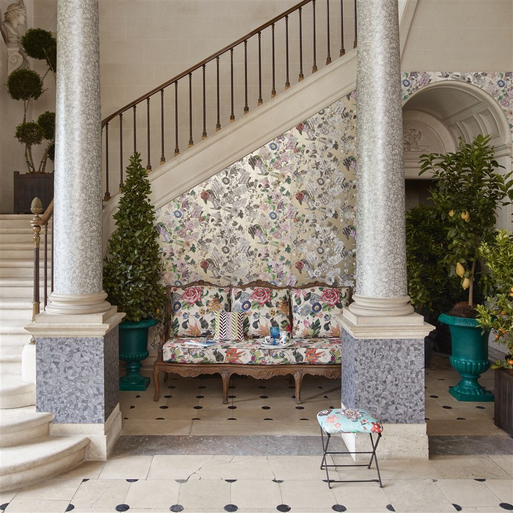 CL Picassiette Wallpaper - Gold