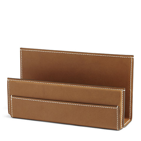 Port cartas Brennan Cuir Saddle