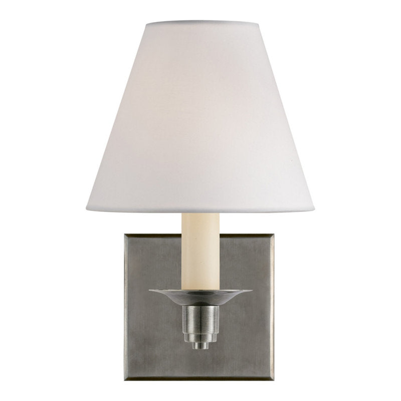 Evans Antique Nickel Wall Lamp