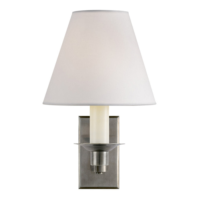 Applique Evans Library Nickel Antique