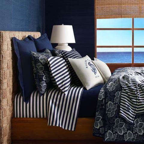 Lit avec Coussin Lucille Anchor Ralph Lauren Home