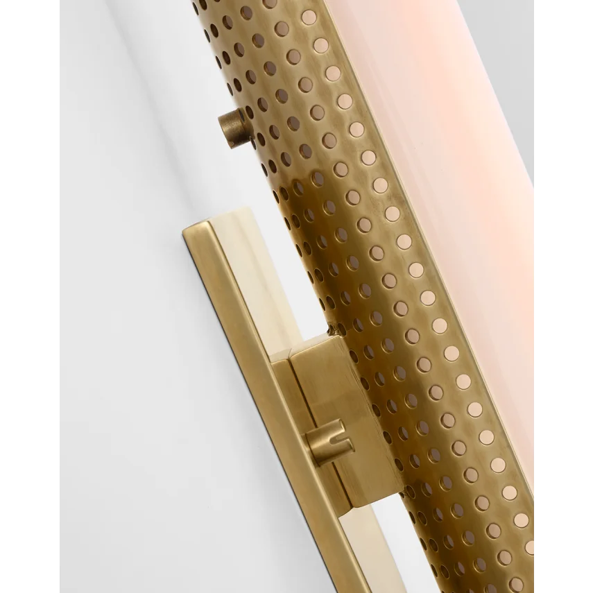 Precision Wandleuchte 21" Messing