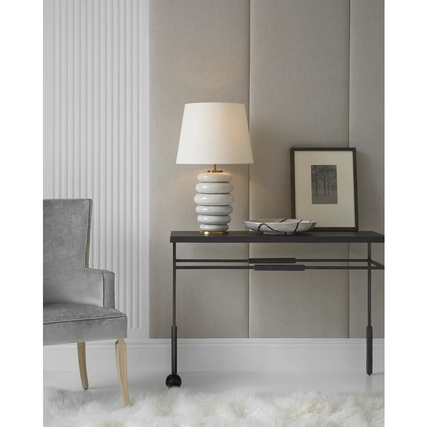 Antique White Phoebe Lamp