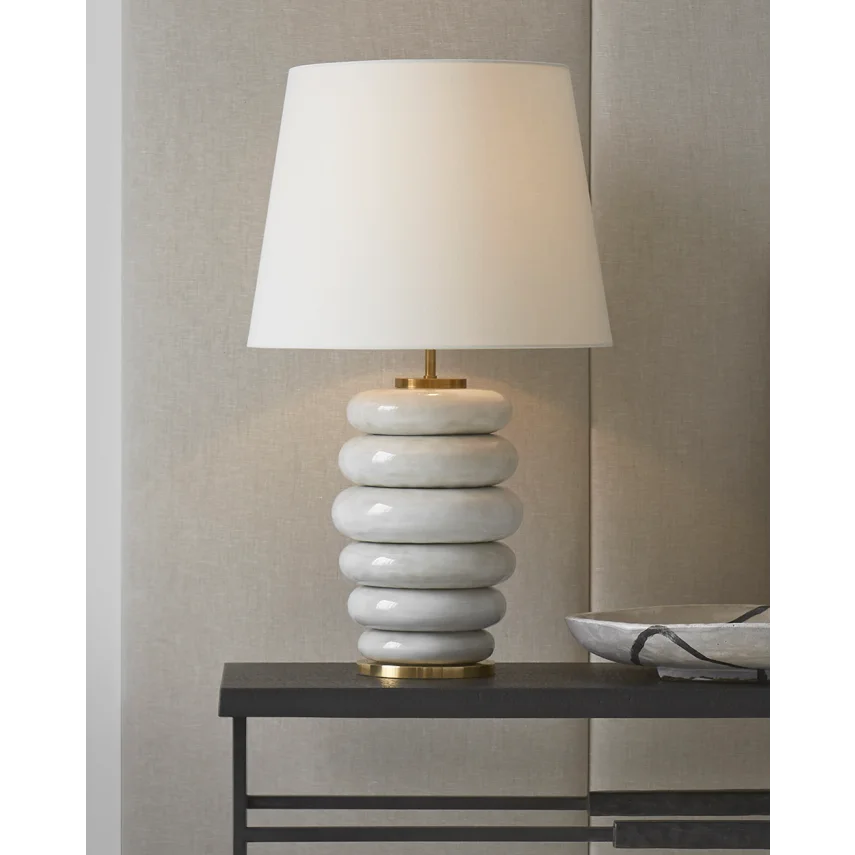 Antique White Phoebe Lamp