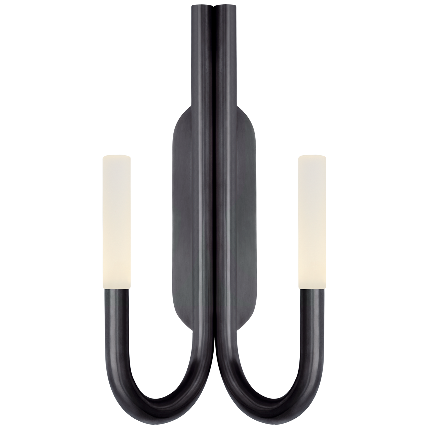 Rousseau Wall Lamp Double engraved crystal - Bronze