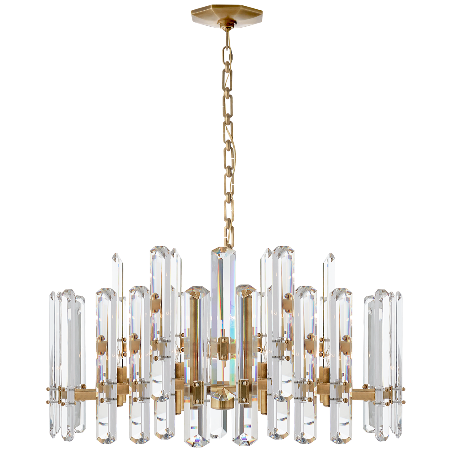 Chandelier Bonnington Large Laiton