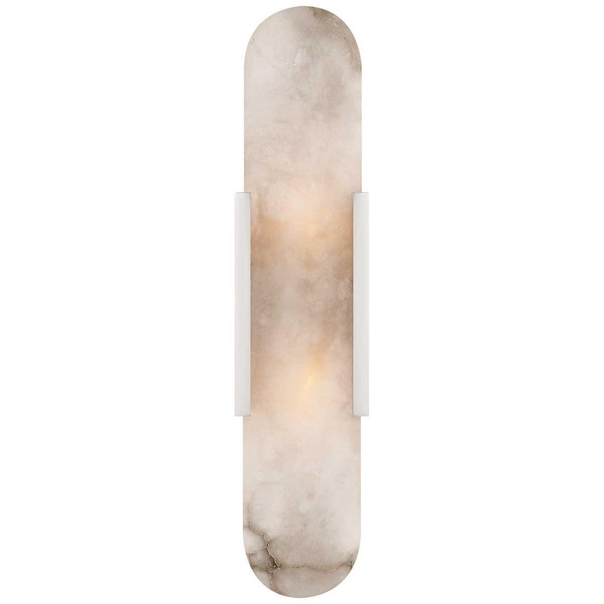 Melange Elongated Wall Lamp - Nickel