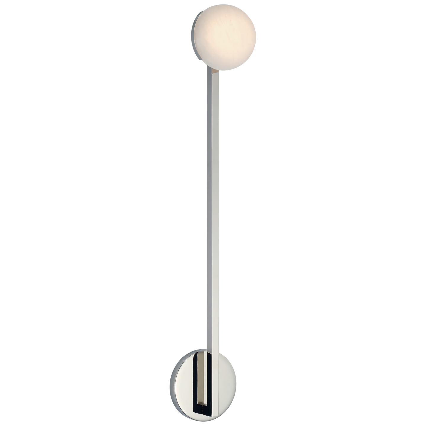 Applique Pedra 26'' Single - Nickel