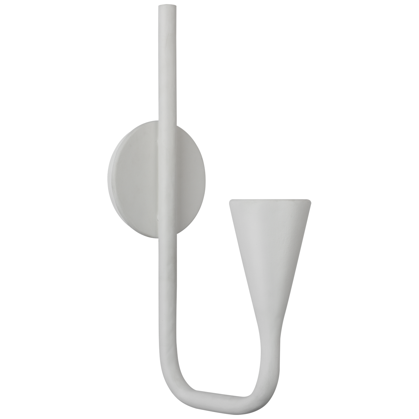 Applique Brassica Plâtre Blanc