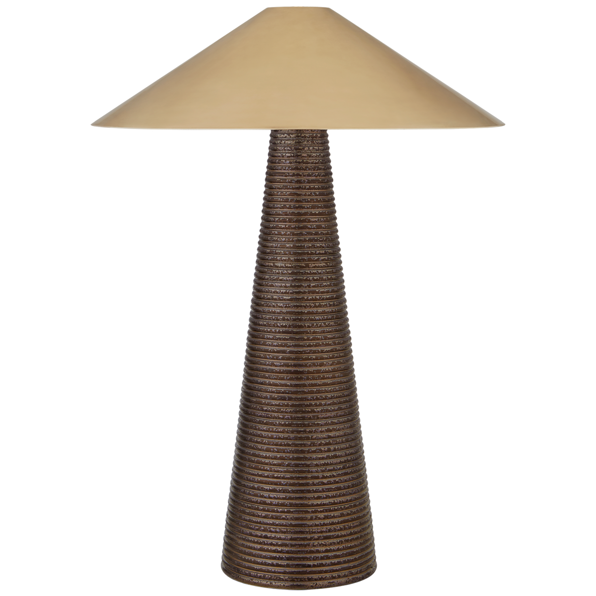 Lámpara Miramar Bronce Cristal