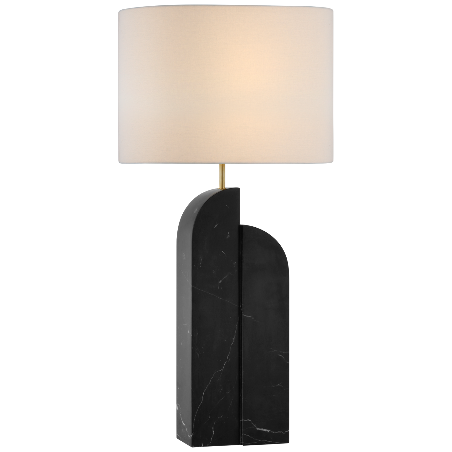 Savoye Lamp Straight Black Marble