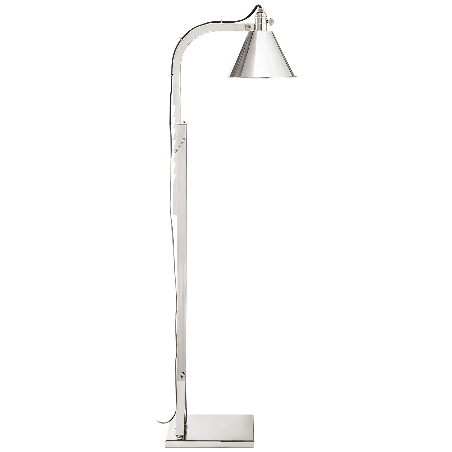 Ashcroft Floor Lamp - Nickel