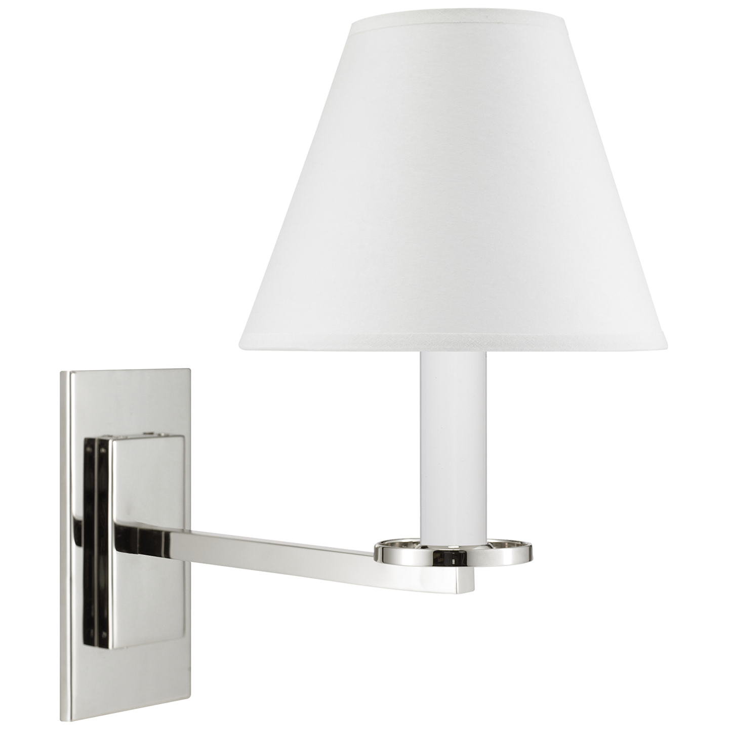 Eisenbahn-Wandleuchte – Nickel