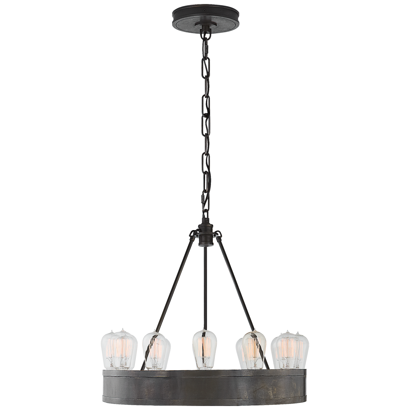 Roark 20'' Kerzenständer aus gealtertem Eisen