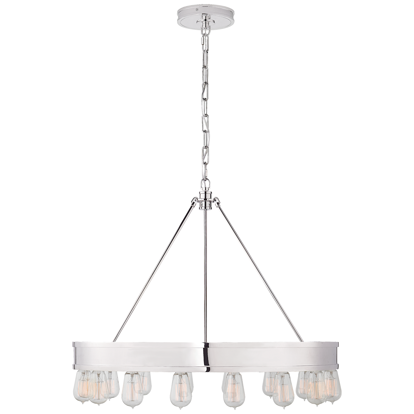 Chandelier Roark 30'' Nickel