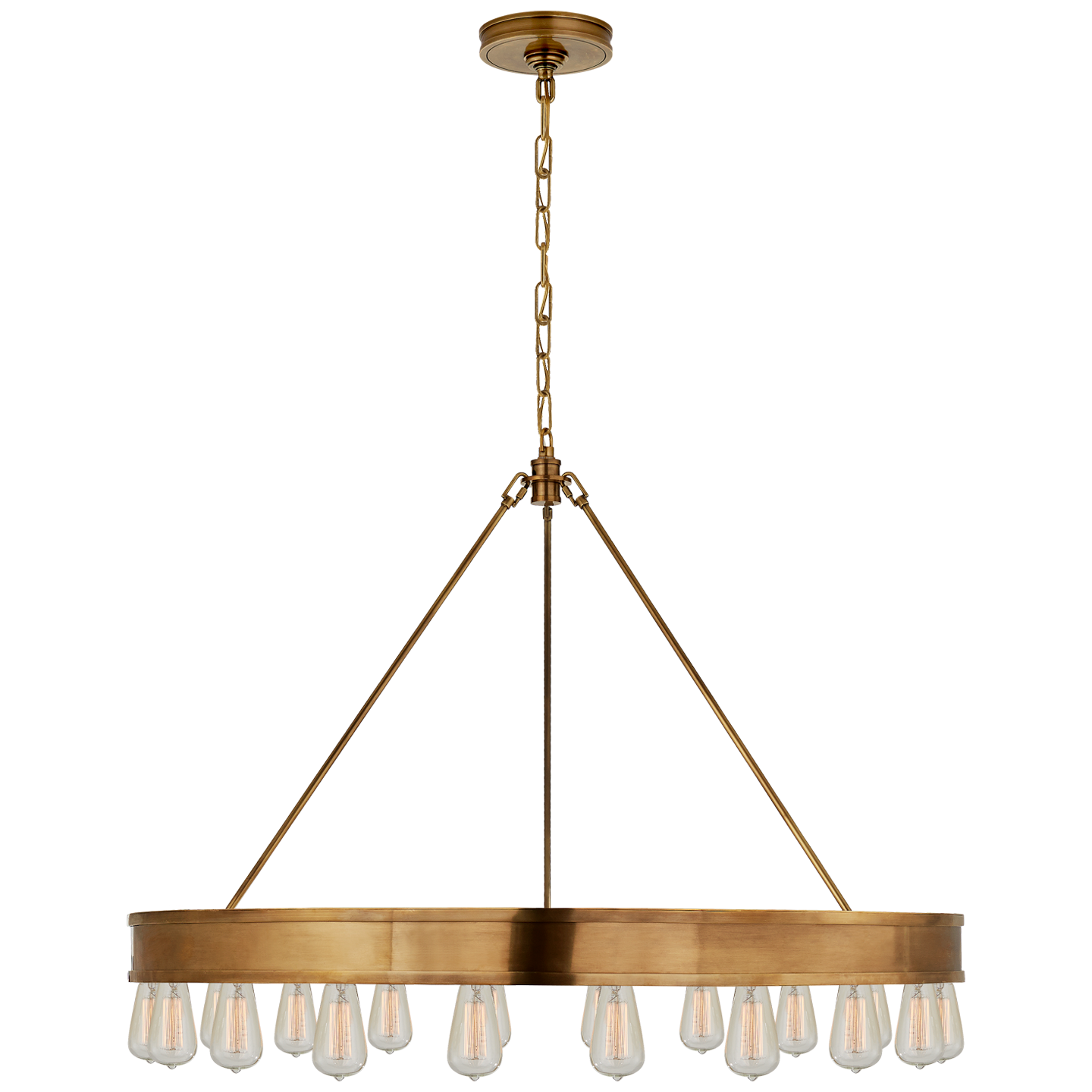 Chandelier Roark 40'' - Laiton