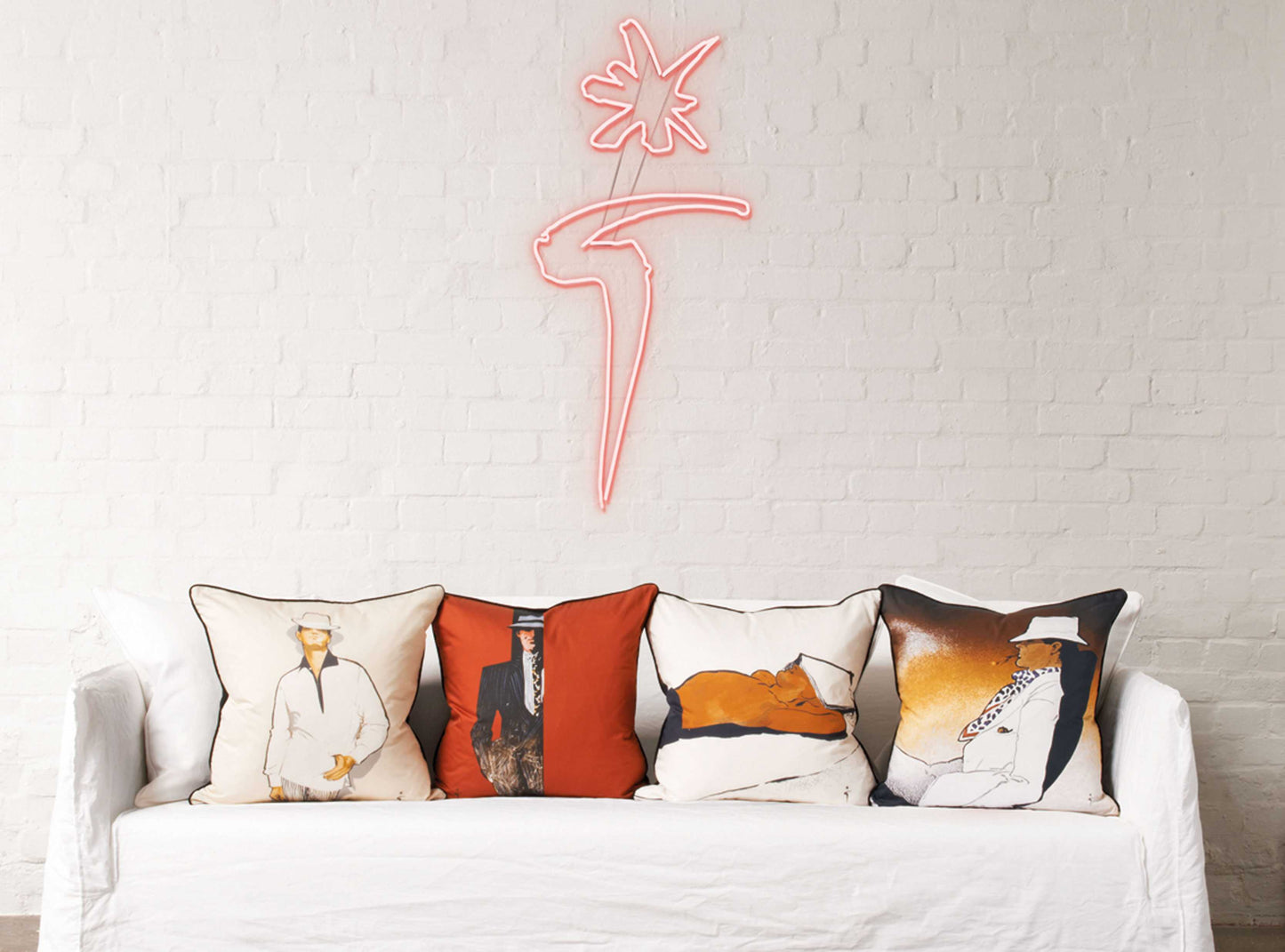 Coussin L'Homme Mystérieux - Doré