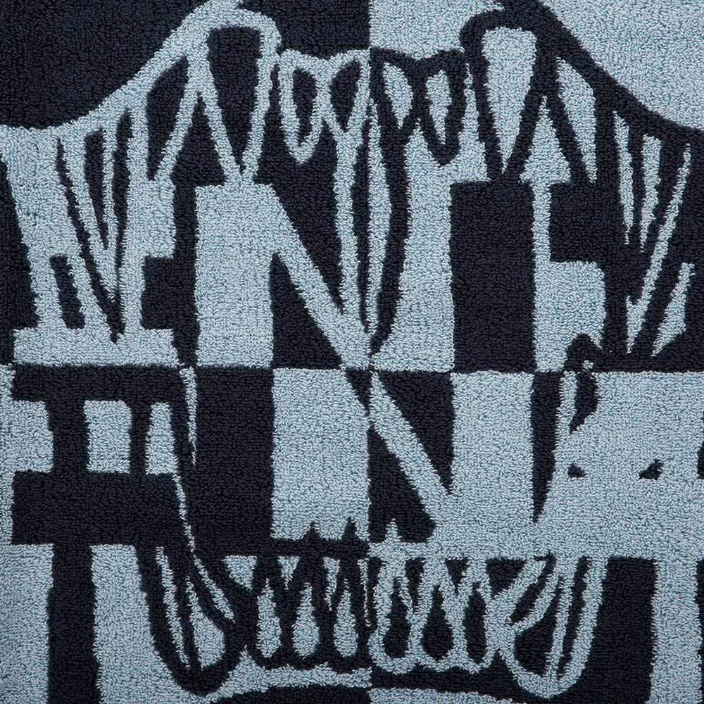 K Tiger Strandtuch Blau