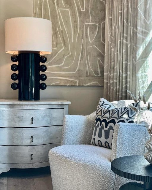 Lampe Tiglia Grande Noire