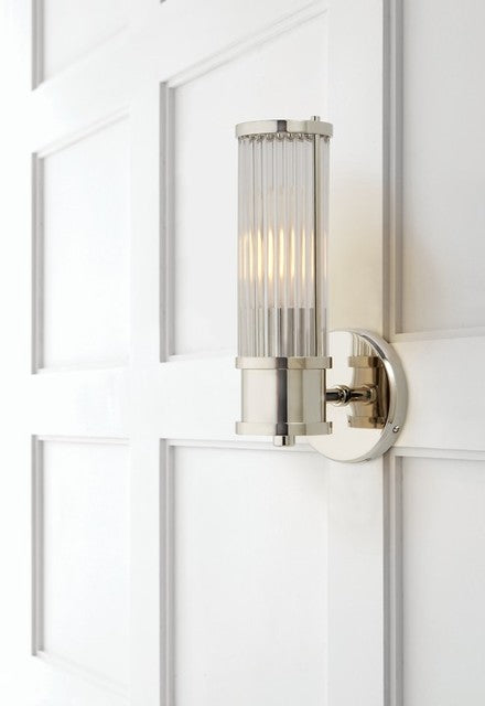 Allen Single Nickel Wandleuchte