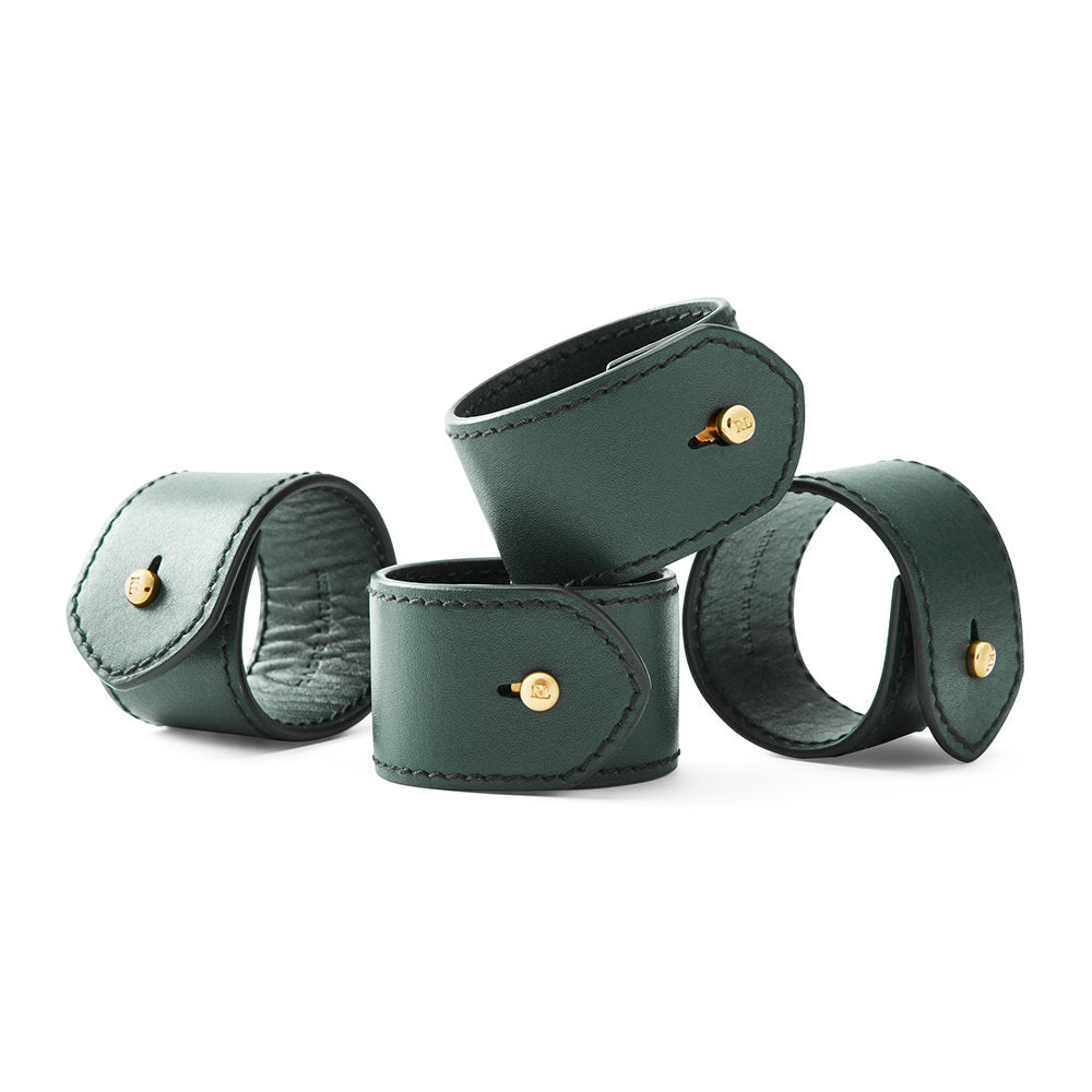 Green Wyatt Napkin Rings