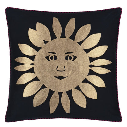 Coussin Hello Sunshine - Or