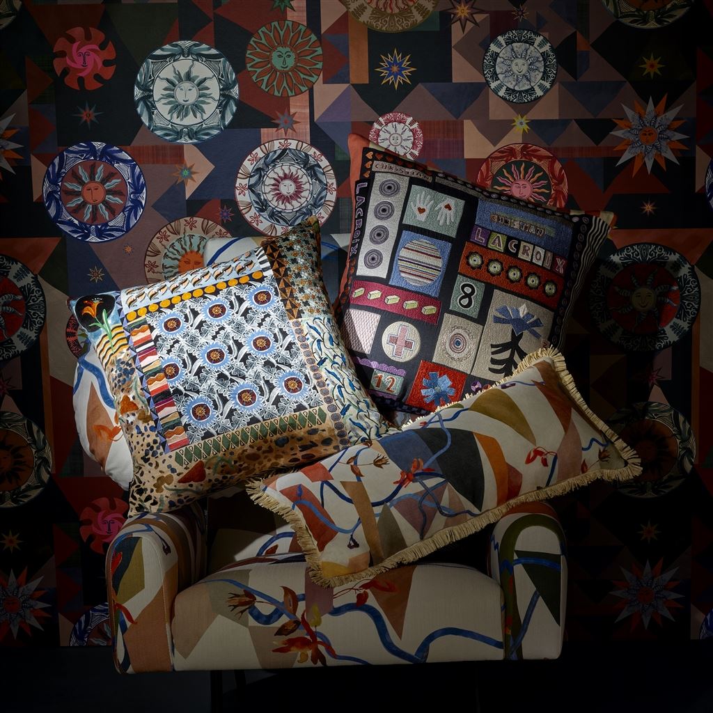 Bohemian Rapsody Mosaic Cushion