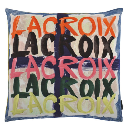 Coussin Lacroix Crossing Multicolore