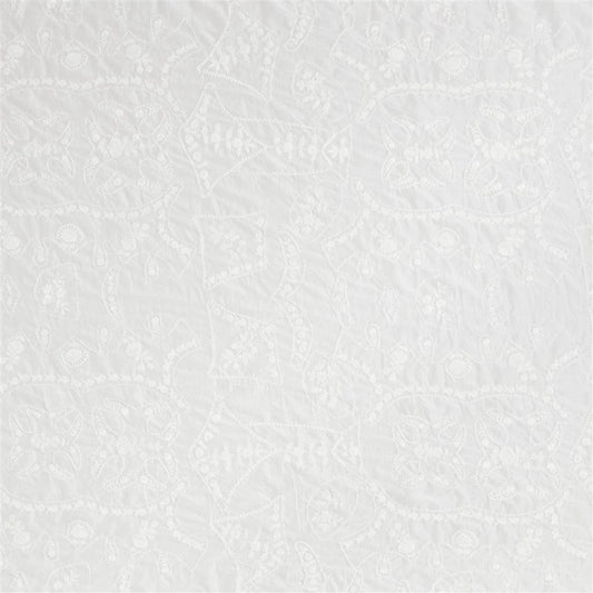 Lily Pond Sheer - White
