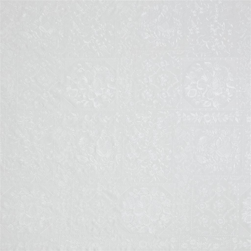 Williston Embroidery - White