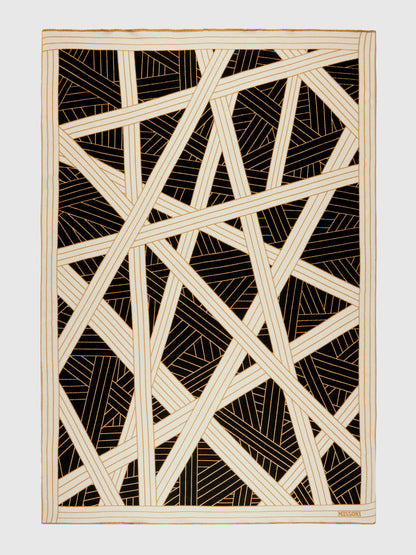 Plaid Nastri Noir/Blanc