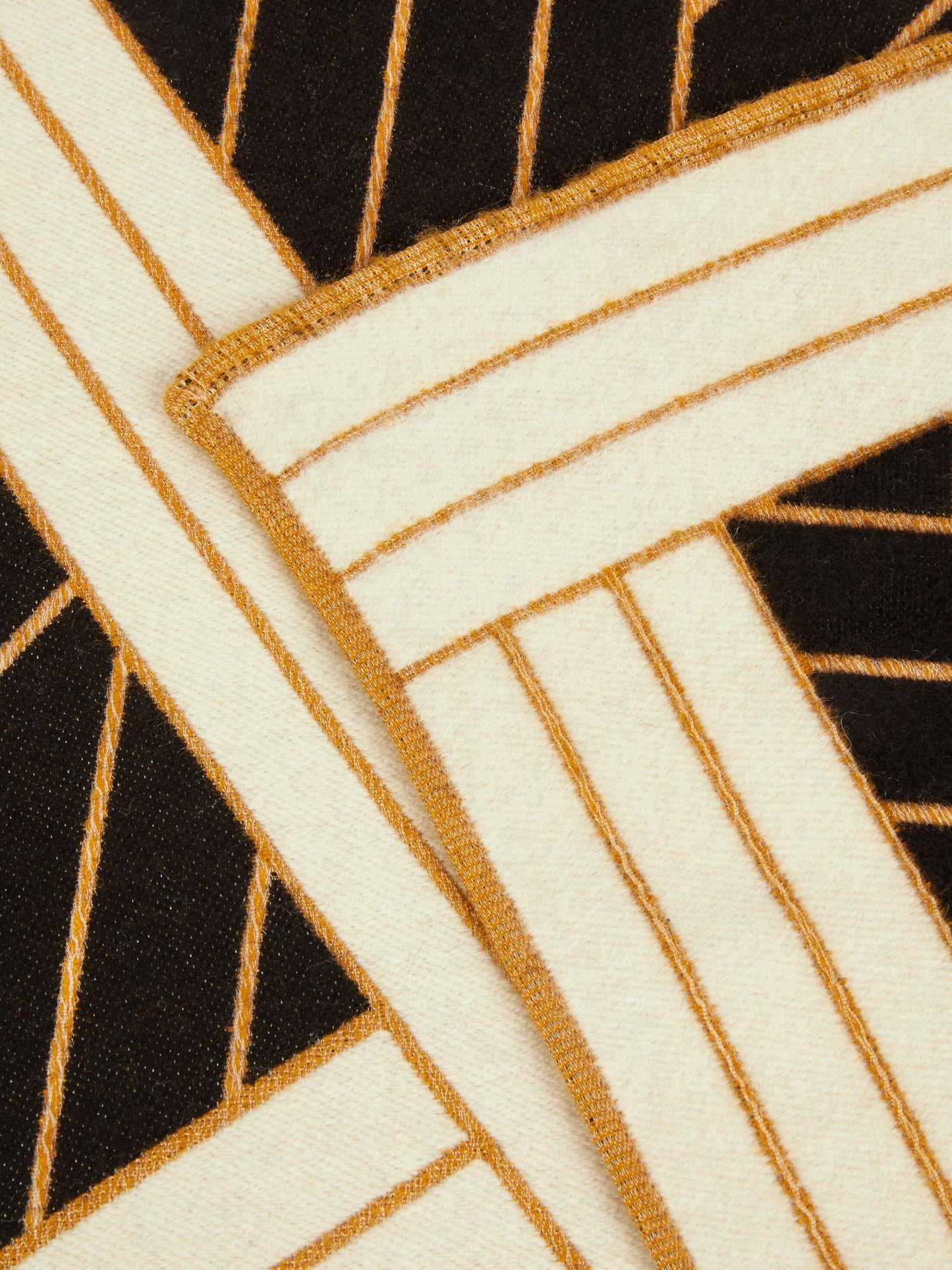 Plaid Nastri Noir/Blanc