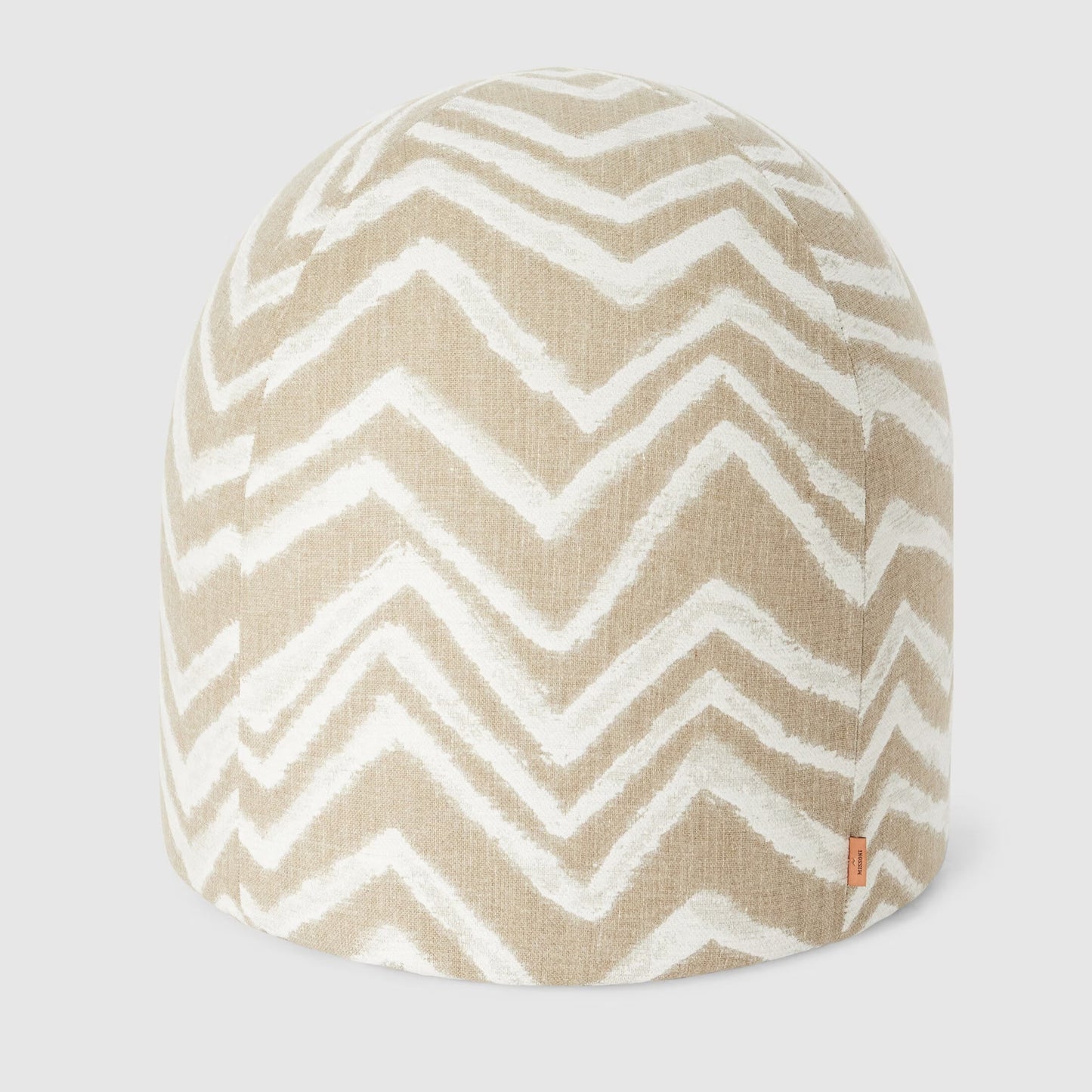 Pouf Panettone Graffiti Crème 50x50