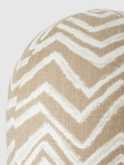 Pouf Panettone Graffiti Crème 50x50