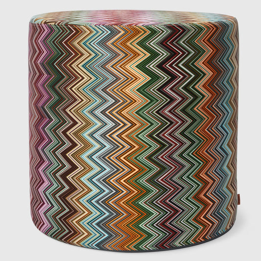 Pouf Jarris Orange Multicolore 45x45