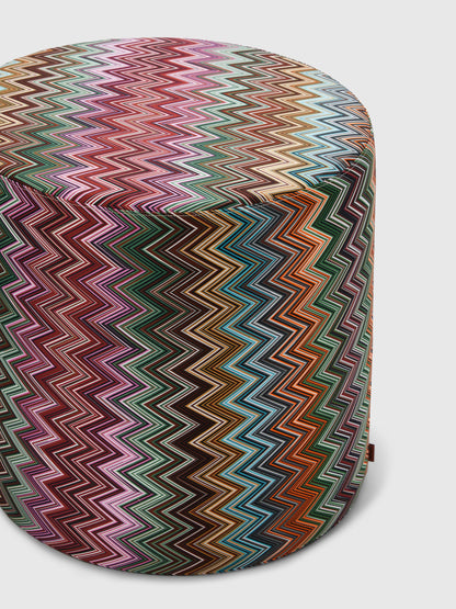 Pouf Jarris Orange Multicolore 45x45