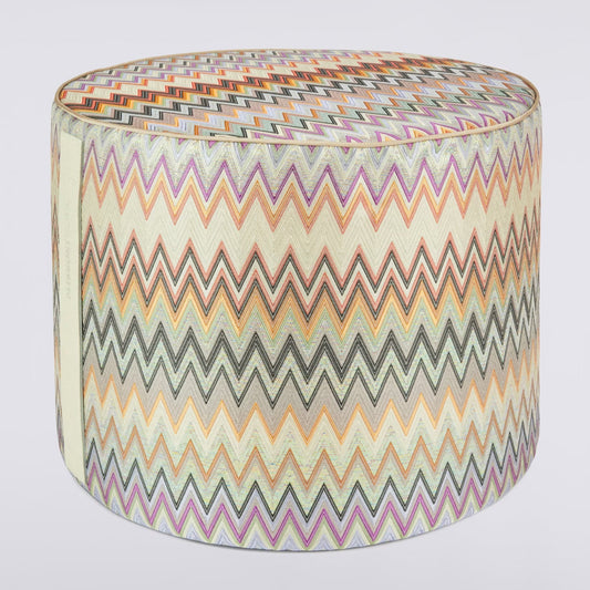 Pouf Masuleh Rouge Multicolore 40x30