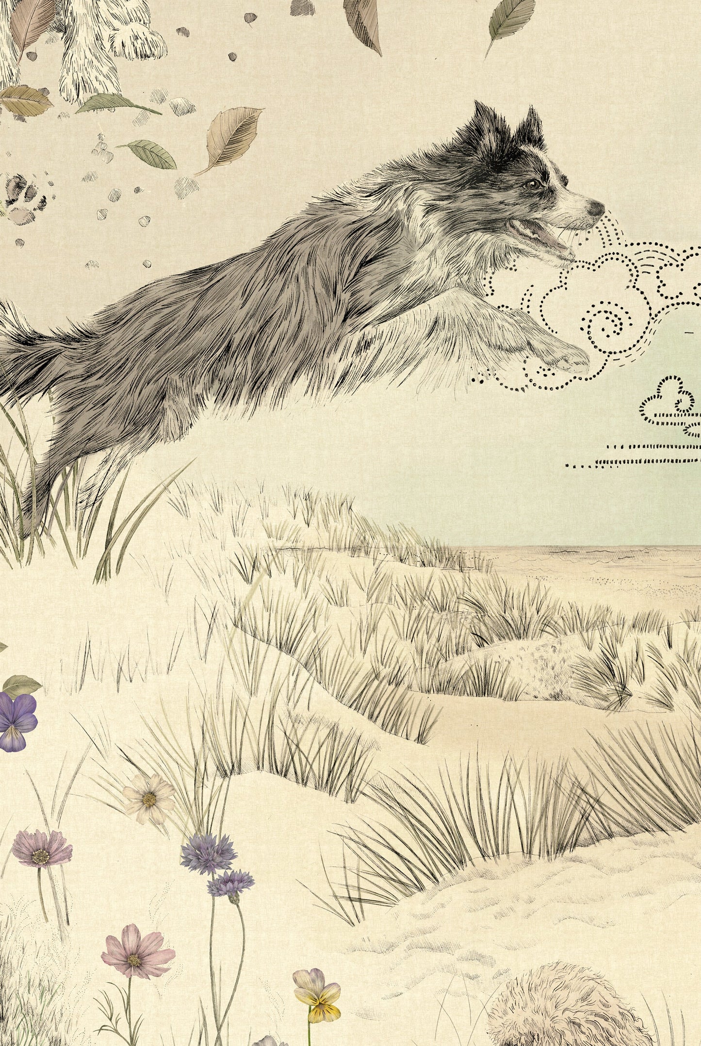 Papier Peint DOG TALES Storybook