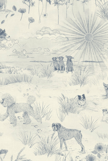 Papier Peint DOG TALES Toile