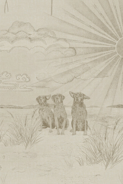Papier Peint DOG TALES Egyptian Cotton