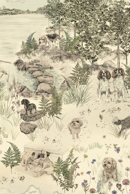 Papier Peint DOG TALES Storybook
