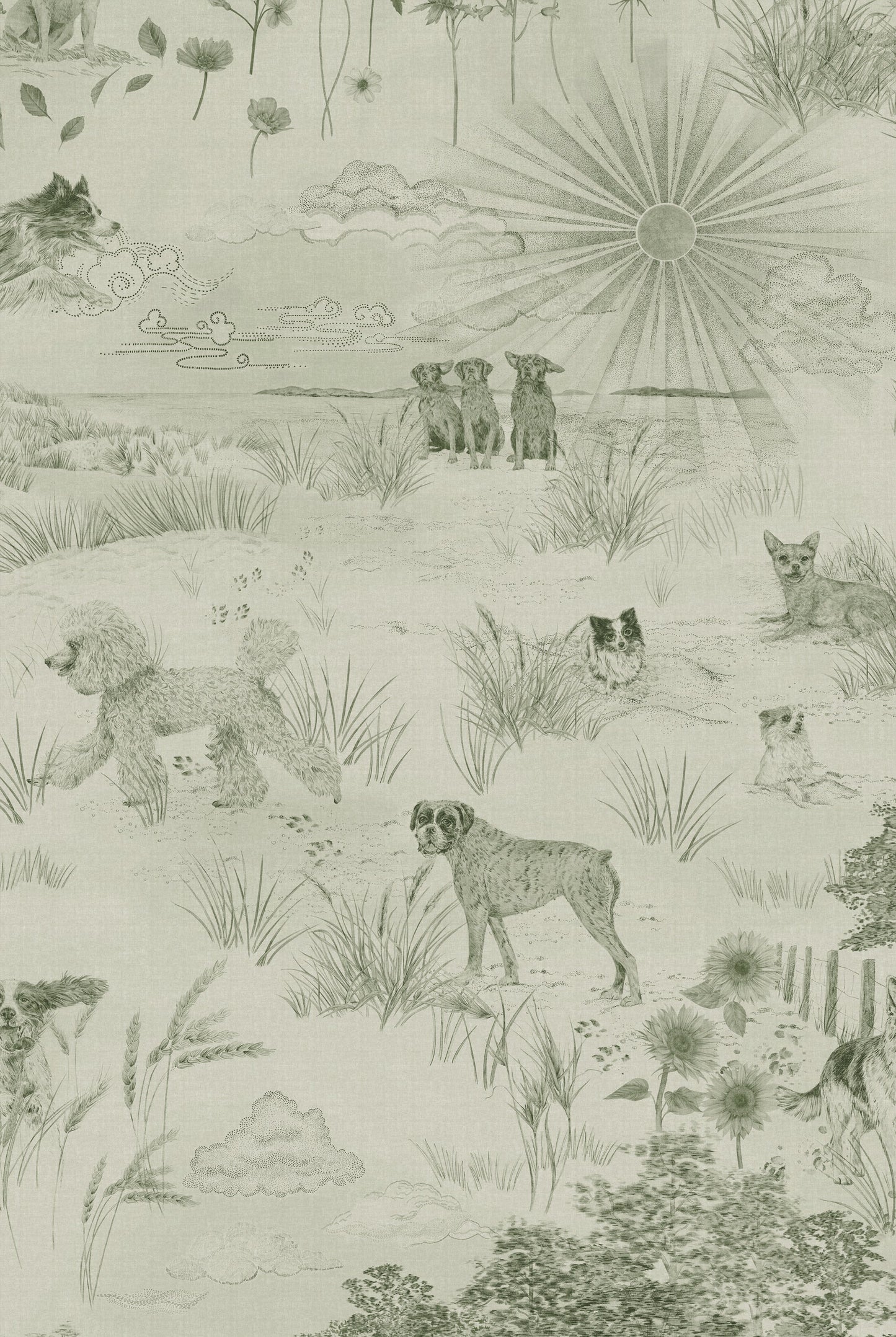 Papier Peint DOG TALES Alpine