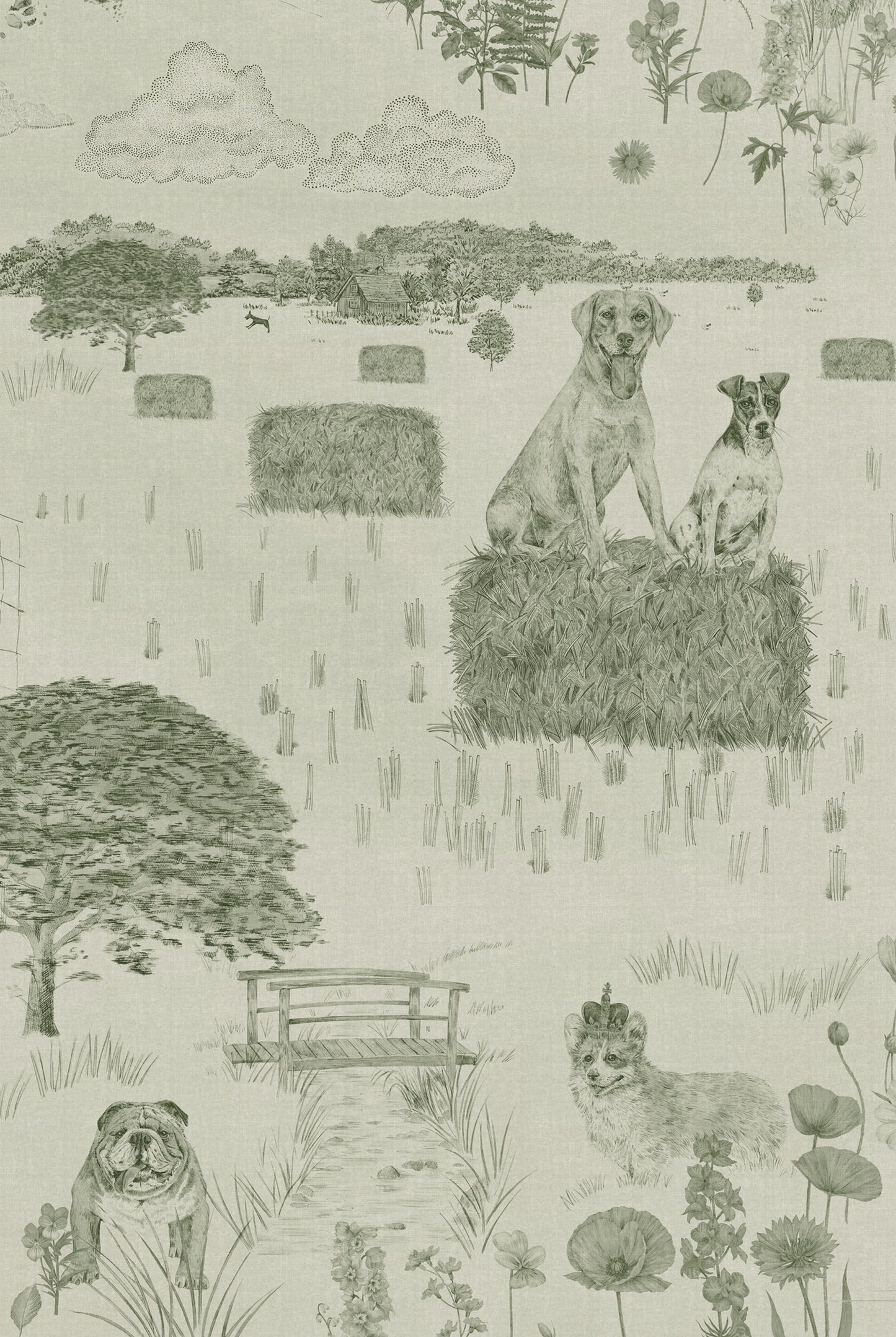 Papier Peint DOG TALES Alpine