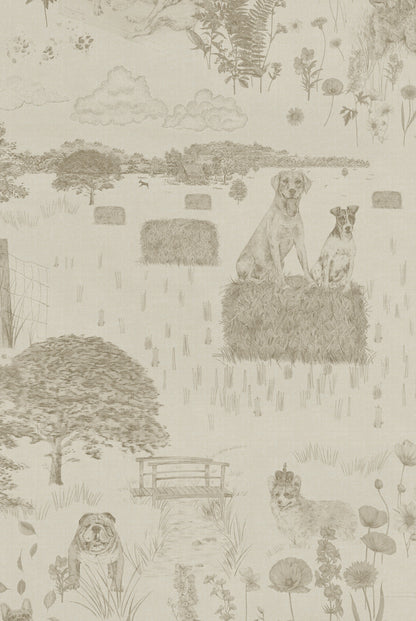 Papier Peint DOG TALES Egyptian Cotton