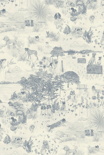 Papier Peint DOG TALES Toile