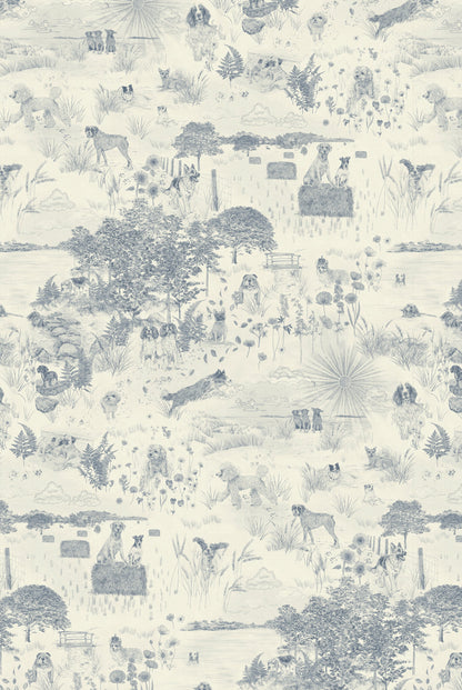 Papier Peint DOG TALES Toile