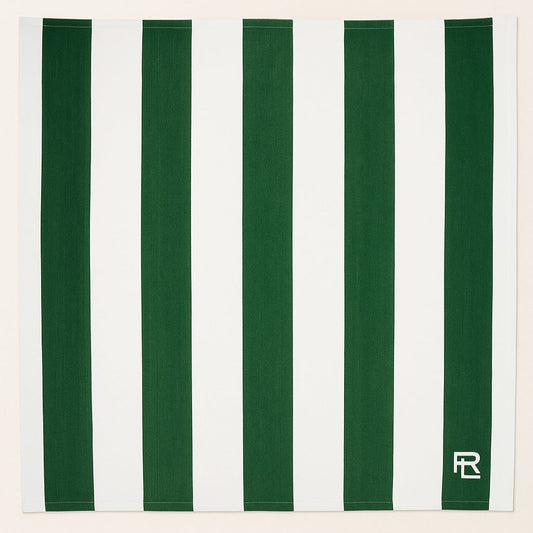 Serviette de plage Henley Verte