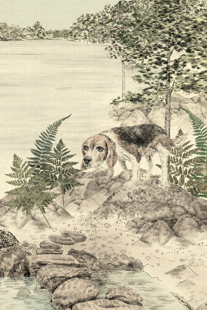 Papier Peint DOG TALES Storybook